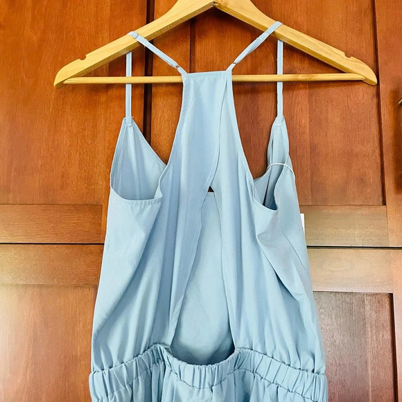 Halara Breezeful Slip Dress Lightweight Adjustable Straps Pleated Mini Size XS - Picture 7 of 9